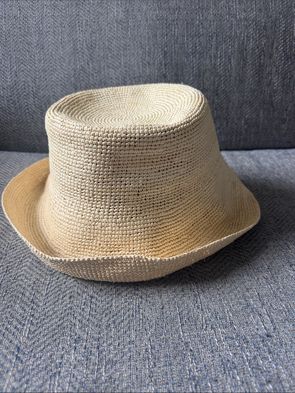 Cuyana Women’s Natural Straw Sun Hat Size: 56 - Picture 4 of 10